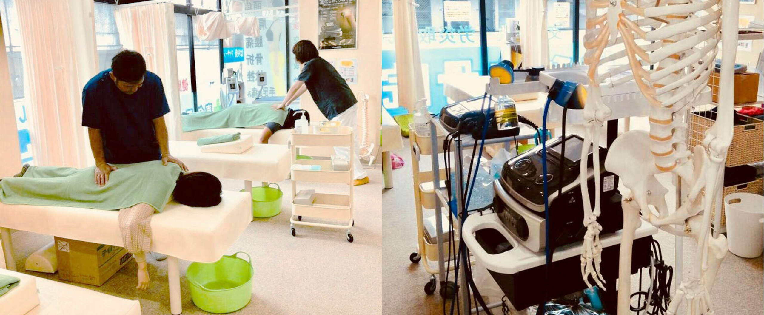 喜多見協和整骨院・整体院の院内